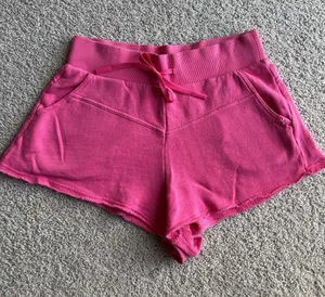 Joy Lab Women's Pink Drawstring Lounge Shorts thumbnail 1