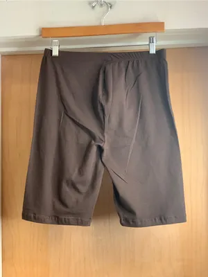 Zenana Brown Seamless High-Waist Shaping Bike Shorts Size-X-Large 90’S/Y2K thumbnail 4