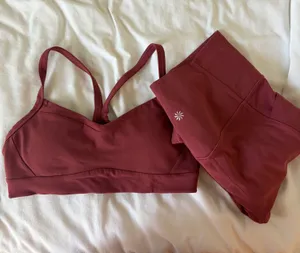 Athleta workout set thumbnail 1