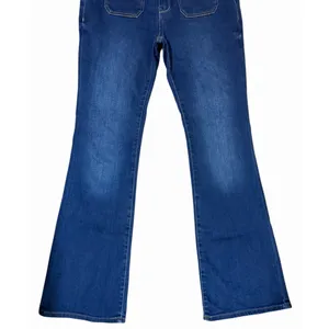 Pilcro‎ Anthropologie The Icon Flare Jeans Mid Rise Retro Look Women's Size 28 thumbnail 5