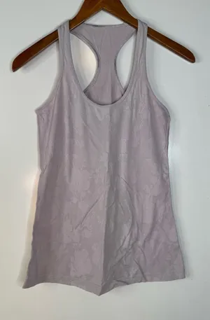 Lululemon Pink Floral Tank Top‎ thumbnail 1
