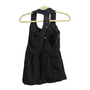 Lululemon Black Mesh Racerback Tank Top Size 4 thumbnail 5