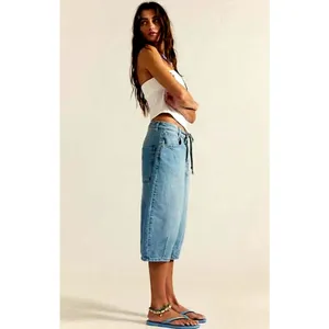 Free People Amada Crop Barrel Jeans Amor 28 thumbnail 2