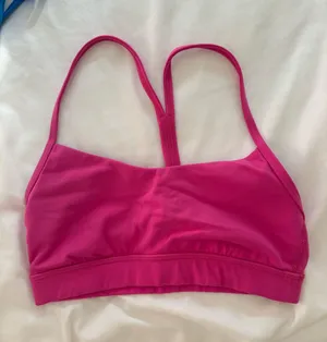Lululemon Sonic Pink Flow Y Bra thumbnail 1