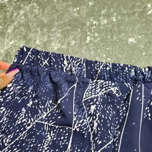 Mossimo Flowy Abstract Pattern‎ Shorts Blue Size L thumbnail 7
