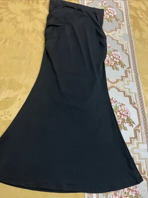SHEIN Black Maxi Skirt with Side Detail thumbnail 2