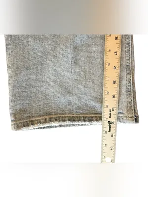 Flying Monkey High Rise Wide Leg Jeans Light Wash Women’s Size 26 thumbnail 11