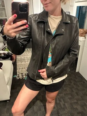 Universal Threads Leather jacket thumbnail 1