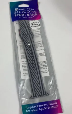 NWT Posh Tech Silicone Sport Band Apple Watch thumbnail 1