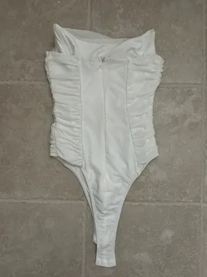 White Bodysuit thumbnail 4
