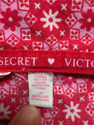 Victoria’s Secret Snowflake Holiday Cotton Pajama Set Large Christmas thumbnail 2