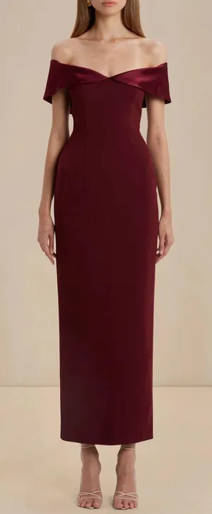 Sonya Moda Alehi Maxi Dress in Large Red thumbnail 1