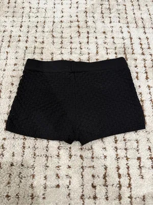 Edikted — Black Knit Women’s Shorts thumbnail 5