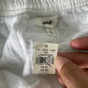 Aerie Gauzy Tiered Mini Skirt Boho Cottagecore 100% Cotton White Women's Size XL thumbnail 7