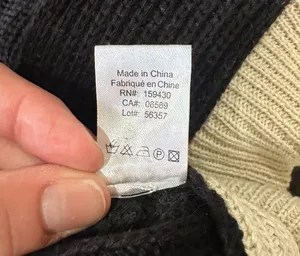 ELAN Two Tone Low Back Crossover V Neck Sweater Size Medium thumbnail 8