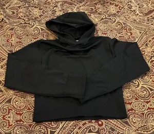 Women’s Bella Seamless Brand Black Hoodie Size Small/ Medium thumbnail 1