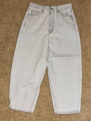 EDWIN DANI capri Barrel ankle Jean‎ light wash cropped size 30 thumbnail 1