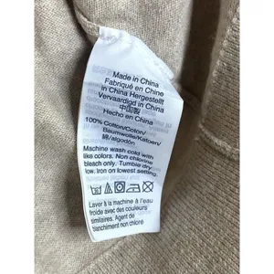 J.Crew Cotton Button Down Long Sleeve Crew Neck Sweater Cardigan S Cream #2304 thumbnail 11