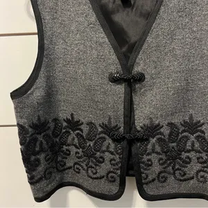 Vintage 90s Express Wool Vest Frog Tog thumbnail 3