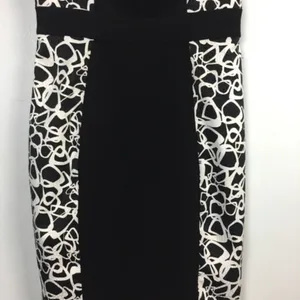Marc New York Print Ribbed Panel Cap Sleeve‎ Dress Size 2 thumbnail 3