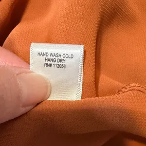 Zenana Outfitters Rust Orange Cap Sleeve V-Neck Blouse thumbnail 6