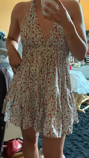 Grey Bandit Halter Dress thumbnail 6