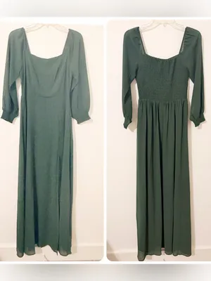 NWT Baltic Born Giselle Maxi Dress Evergreen Cocktail Formal Size Medium M thumbnail 3