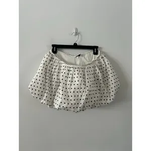 Peppermayo Heather Polka Dot Black White Bubble Skirt Set NWT Size 8 thumbnail 7