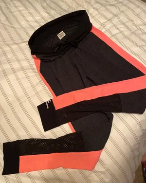 PINK Mesh Leggings thumbnail 3