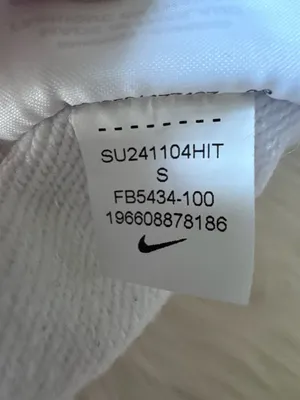 Nike Women's Dri-FIT One Mid-Rise Joggers White Size S thumbnail 8