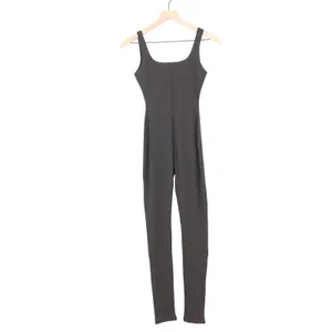 Naked Wardrobe Black Ribbed Jumpsuit Sleeveless Scoop Neck Catsuit Small thumbnail 6