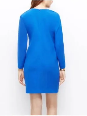 Ann Taylor Petite Side Zip Long Sleeve Dress thumbnail 2