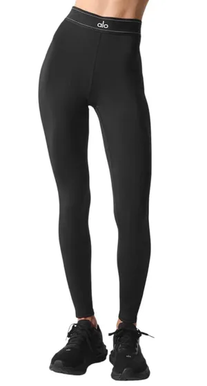 Alo Airlift High-Waist Suit Up Legging Black/White XS thumbnail 1