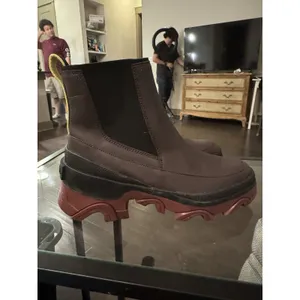 Sorel D47104 Womens Burgundy Purple Brex Chelsea Lug Sole Boots Size 7.5 thumbnail 6