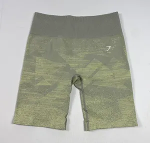 Gymshark Shorts Womens Small Green Seamless High Waist Workout‎ Compression Yoga thumbnail 1