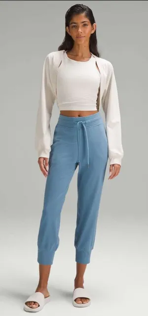 (E) lululemon athletica Light Blue Track Joggers thumbnail 1