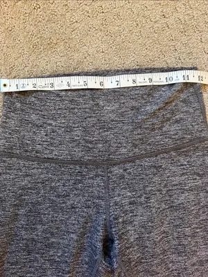 Lululemon Heather Gray High Rise Soft Active Leggings thumbnail 5