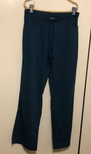 Grey’s Anatomy Teal Blue Color Professional Wear Scrub Pants By Barco Size (MT) thumbnail 1