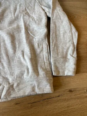 Heather Grey Quarter Snap Collar Sweatshirt Gray thumbnail 2