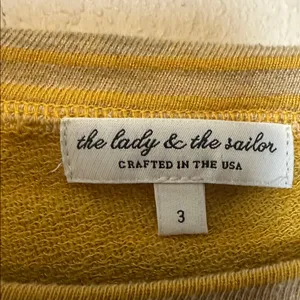 The Lady &‎ The Sailor Striped Tie Bottom Top Size 3 Large thumbnail 4