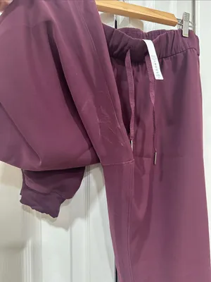 Lululemon Drawstring Jogger Pants - Plum thumbnail 5