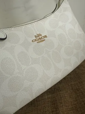 Coach Signature Teri Shoulder Bag Canvas thumbnail 3