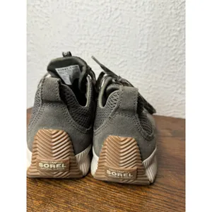 Sorel Out N About Plus Lace Sneakers | Olive Green Waterproof | Women's size 8.5 thumbnail 7