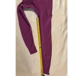 Lululemon Tight Stuff Tight II Berry Purple High Rise Running Leggings‎ Womens 6 thumbnail 9