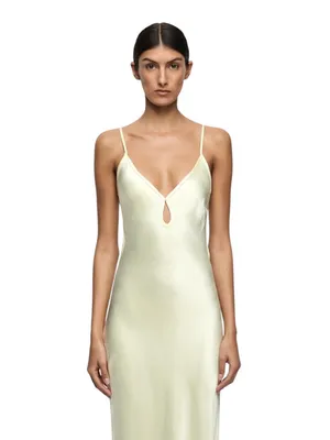 Bec & Bridge Cedar City Slip Maxi Dress with Keyhole V-Neck Size 4 thumbnail 2