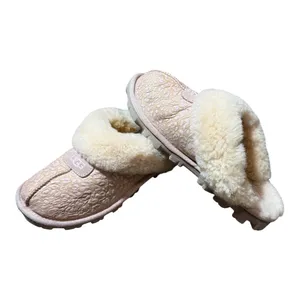 UGG Disquette Size 7 Pink Leopard Print Slippers thumbnail 2