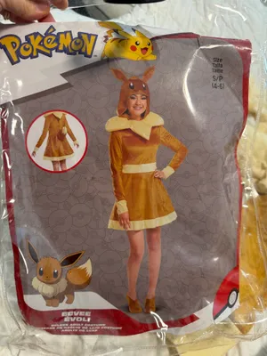 Pokémon Womens eevee deluxe costume S 4-6 thumbnail 2
