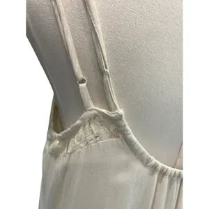 American Eagle Y2K Lace Slip Dress Boho Romantic Fairycore M Ivory Coquette thumbnail 6