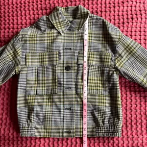 Vero Moda Plaid Check Jacket Shacket Women’s Size US 2 EU 34 Button Front thumbnail 7