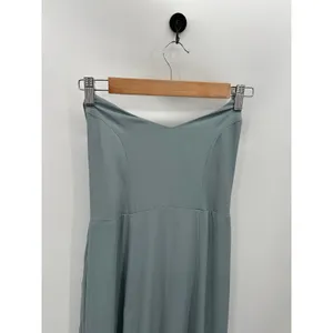 Show Me Your Mumu Dress Women SMALL NWT Green Silver Sage‎ Godshaw Goddess Maxi thumbnail 5